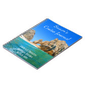 Cruise Vacation Journal Notebook Mexico Beach Notizblock (Linke Seite)