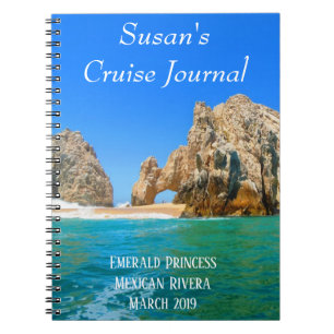 Cruise Vacation Journal Notebook Mexico Beach Notizblock