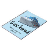 Cruise Vacation Journal Notebook Schiff Custom Notizblock (Linke Seite)