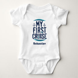 Cruise Vacation Meine erste Kreuzfahrt Personalisi Baby Strampler
