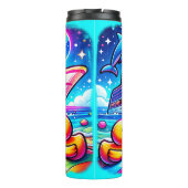 Cruise Vibes Cruising Ducks Tumbler Thermosbecher (Rückseite)