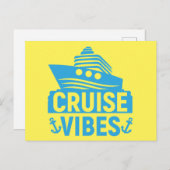 Cruise Vibes Postkarte (Vorne/Hinten)