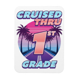 Cruised Thru 1. Grade Abschluss Flex Magnet