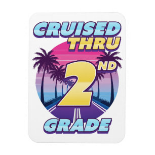Cruised Thru 2. Grade Abschluss Flex Magnet