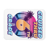 Cruised Thru 6th Grade Abschluss Flex Magnet (Horizontal)