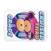 Cruised Thru 8. Grade Abschluss Magnet (Horizontal)