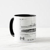Cruiser Algerie Tasse (Vorderseite Links)