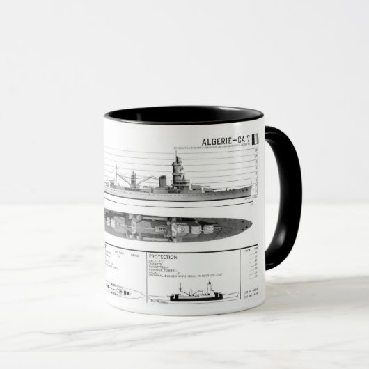 Cruiser Algerie Tasse (VorderseiteRechts)