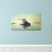 Cruiser Askold Kampf Leinwanddruck (Insitu (Holzboden))