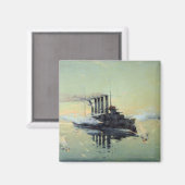 Cruiser Askold Kampf Magnet (Vorderseite/Rückseite)