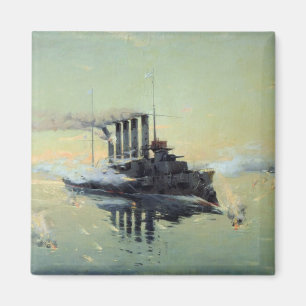 Cruiser Askold Kampf Magnet