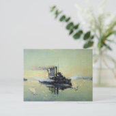 Cruiser Askold Kampf Postkarte (Stehend Vorderseite)