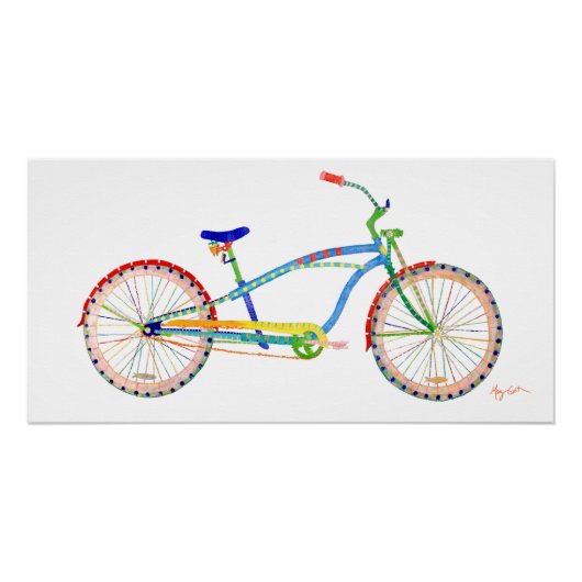 Cruiser Bike Poster (Vorderseite)