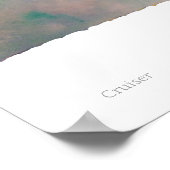 Cruiser Bike Print Poster (Ecke)