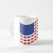 cRUISER-fLAG-wAVE Kaffeetasse (Vorderseite Links)