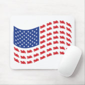 cRUISER-fLAG-wAVE Mousepad (Mit Mouse)