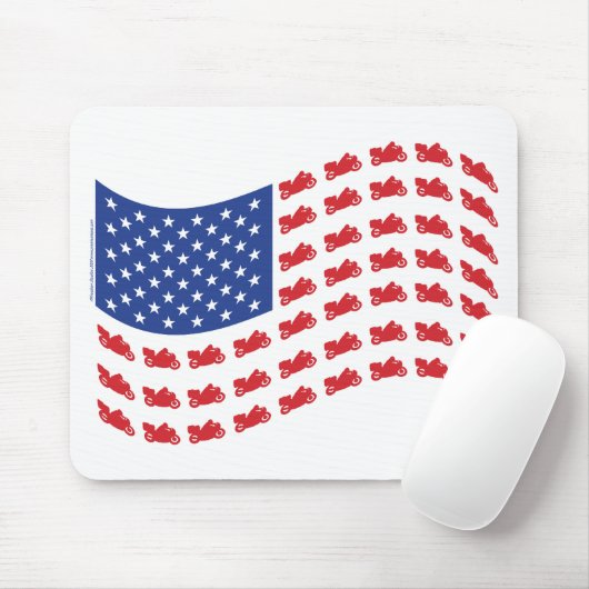 cRUISER-fLAG-wAVE Mousepad (Mit Mouse)