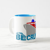 Cruiser Tasse - wählen Sie Stil & Farbe (Vorderseite Links)