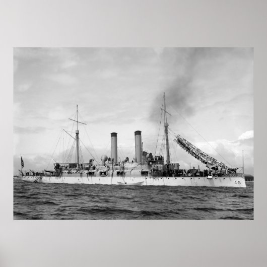 Cruiser USA Atlanta, 1903 Poster (Vorne)