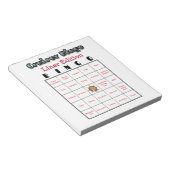 Cruiser's Bingo Liner Edition Notizblock (angewinkelt)