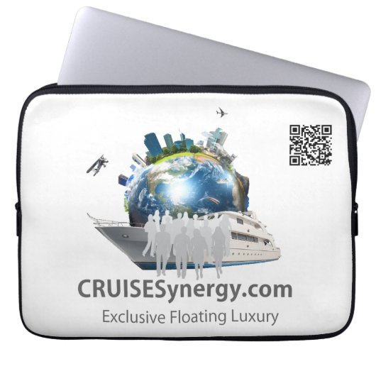 CRUISESynergy - Laptop-Sieb 13" Laptopschutzhülle (Vorderseite)