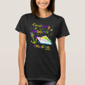 Cruisin and Boozin Mardi Gras Cruise Matching Grou T-Shirt (Vorderseite)