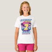 Cruisin’ Back to School 2nd Grade Girl's T-Shirt (Vorne ganz)