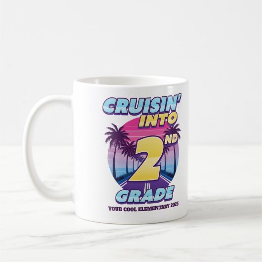Cruisin’ Back to School 2nd Grade Kaffeetasse (Links)