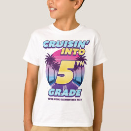 Cruisin’ Back to School 5th Grade T-Shirt