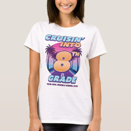 Cruisin 'Back to School 8th Girl's (größere Größen T-Shirt