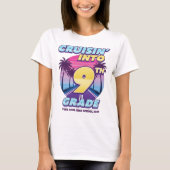 Cruisin’ Back to School 9th Grade Girl's T-Shirt (Vorderseite)
