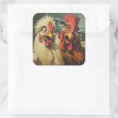  “Cruisin’ Classics” Cheesy Chickens Sticker (Tasche)