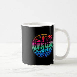 Cruisin Crew 2026 Kreuzfahrt Familie Freunde Urlau Kaffeetasse