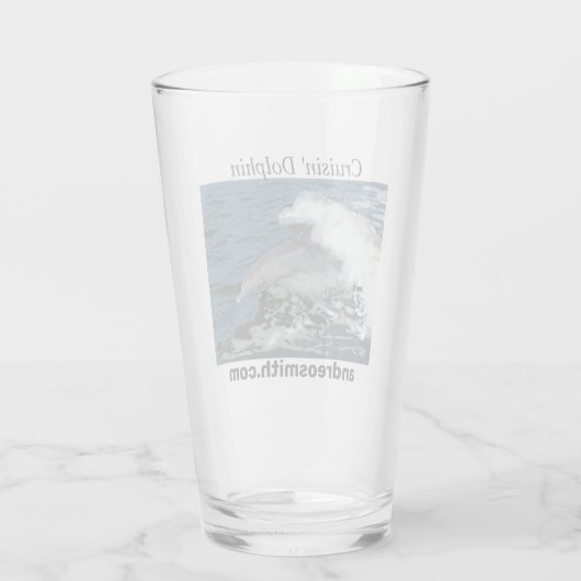 Cruisin' Dolphin Glas (Rückseite)