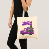 Cruisin' durch Weihnachten Tragetasche (Vorderseite (Produkt))