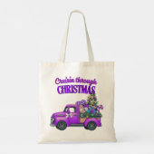 Cruisin' durch Weihnachten Tragetasche (Rückseite)