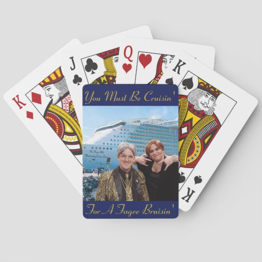 Cruisin' für ein Spiel von Fagee Bruisin Spielkarten (Rückseite)
