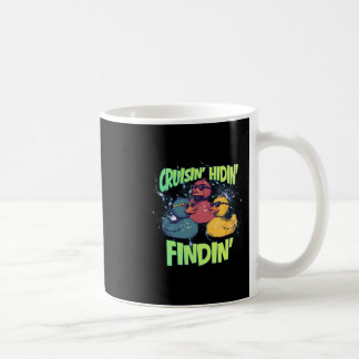 Cruisin Hidin Findin Kreuzfahrt Enten-Bootleg-Sung Kaffeetasse