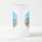 Cruisin' into Paradise Vallarta 0946 Mattglas Bierglas (Mittel)