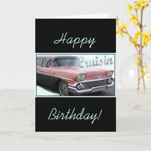 Cruisin Karte (Gelbe Blume)