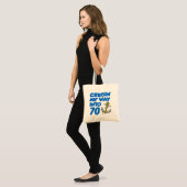Cruisin' Mein Weg in 70 Tote Bag Tragetasche (Vorderseite (Model))