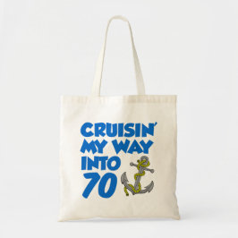 Cruisin' Mein Weg in 70 Tote Bag Tragetasche