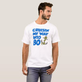 Cruisin' Mein Weg in 80 T-Shirt (Vorne ganz)