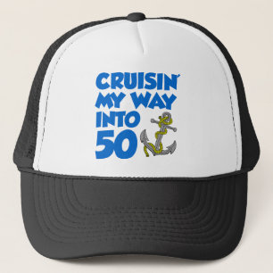 Cruisin meine Weise in 50 Truckerkappe