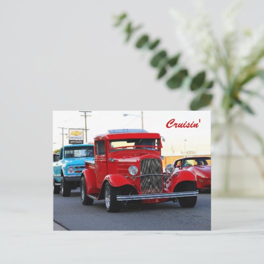 Cruisin Postkarte (Stehend Vorderseite)