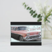Cruisin Postkarte (Stehend Vorderseite)