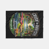 Cruisin The River City 2025 Moss Int Ms Clic Car D Fleecedecke (Vorderseite (Horizontal))