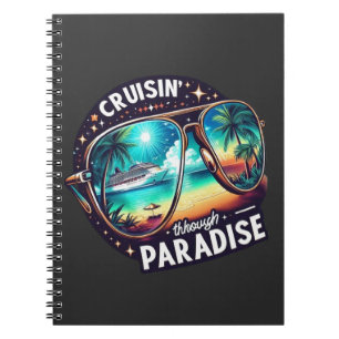 Cruisin' Through Paradise: Tropical Escape Vibes 1 Notizblock