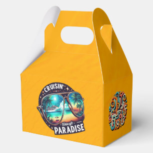 Cruisin’ Through Paradise: Tropical Escape Vibes Geschenkschachtel
