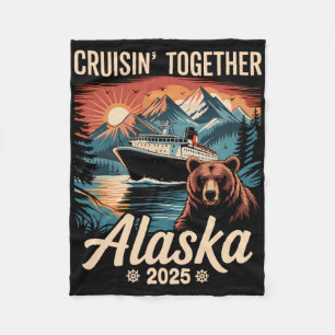 Cruisin Together Alaska 2025 Familie Freund Alaska Fleecedecke